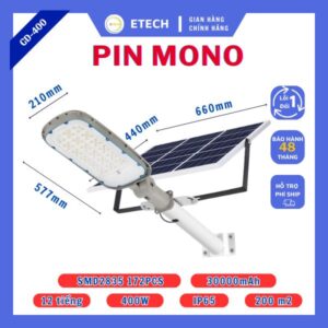 Đèn Năng Lượng Mặt Trời – GD400